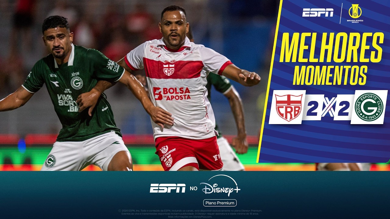 MIKAEL, ALVO DO S&Atilde;O PAULO, CRAVA E COMANDA REA&Ccedil;&Atilde;O DO CRB CONTRA O GOI&Aacute;S | MELHORES MOMENTOS