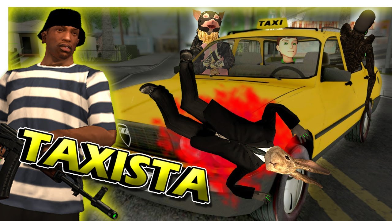 CJ es Taxista - GTA San Andreas