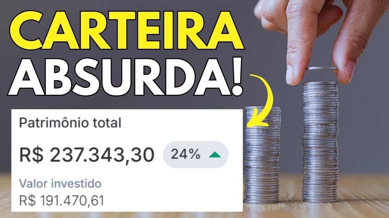 Inscrito Revelou Carteira ABSURDA com Mais de R$ 190 MIL Investidos