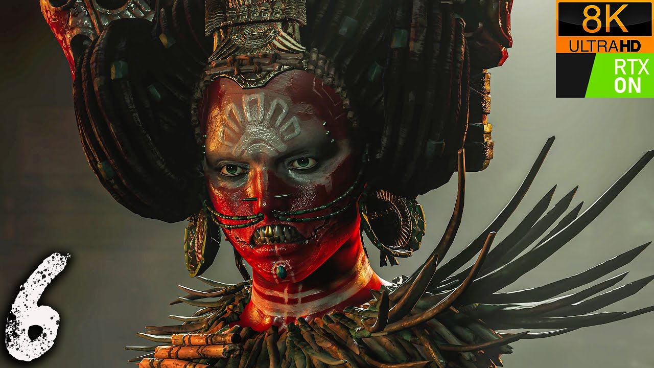 The Silver Box of Ix Chel｜Eye of the Serpent｜Shadow of the Tomb Raider｜8K RTX