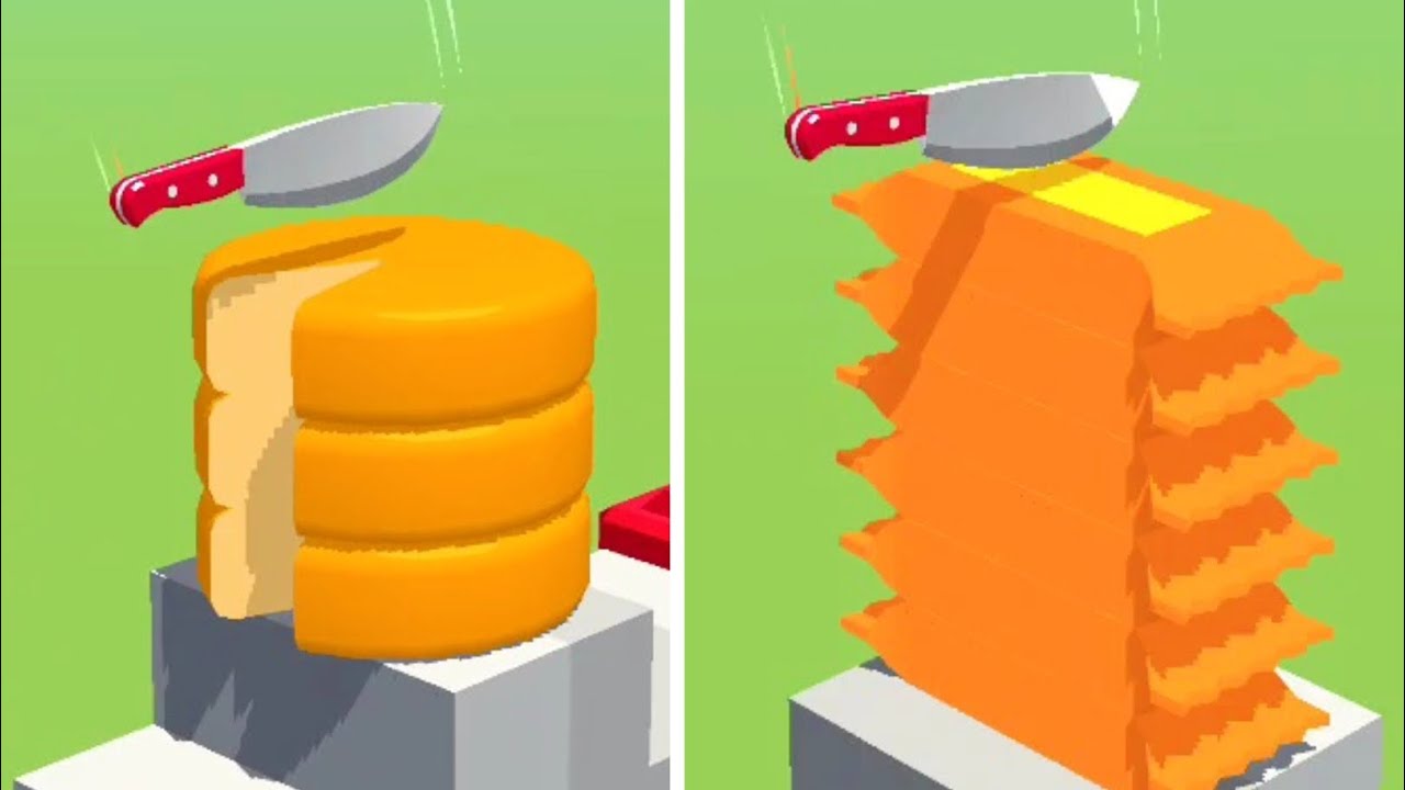 Slice It All Gameplay! Satisfying and Relaxing ASMR Slicing Video NEW UPDATE