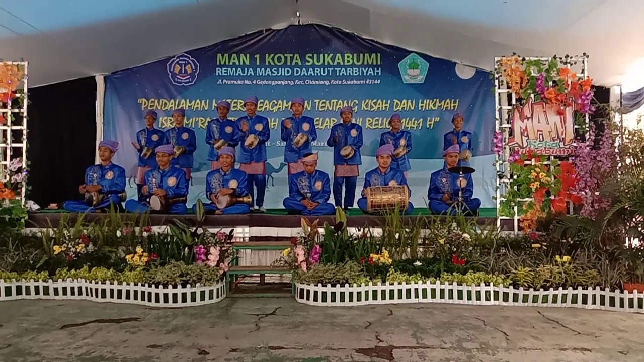 Marawis Al Azhar Persembahan Untuk MAN 1 Kota Sukabumi (Lailahaillallah)