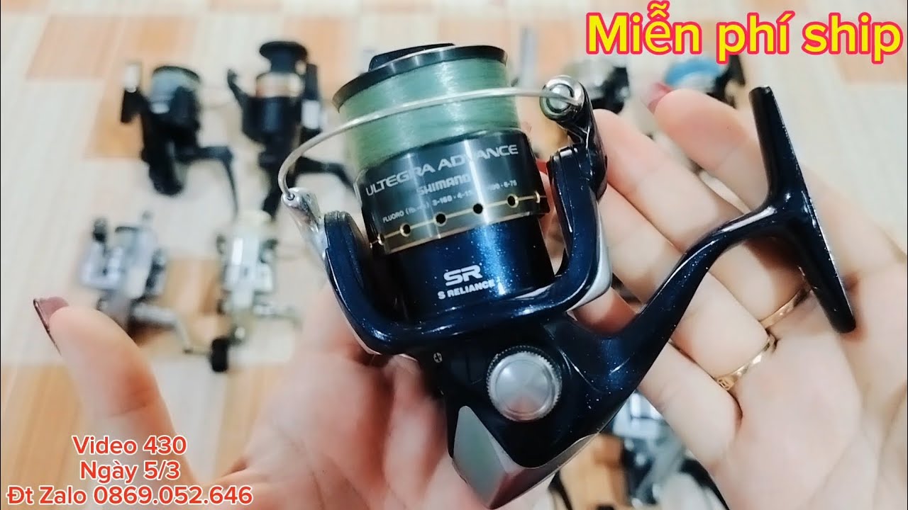 Video 430⭐ Lô máy câu Nhật Bãi ☎️ Zalo 0869052646