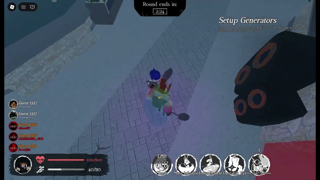testing the 1x rework but the lobby is guest 1337