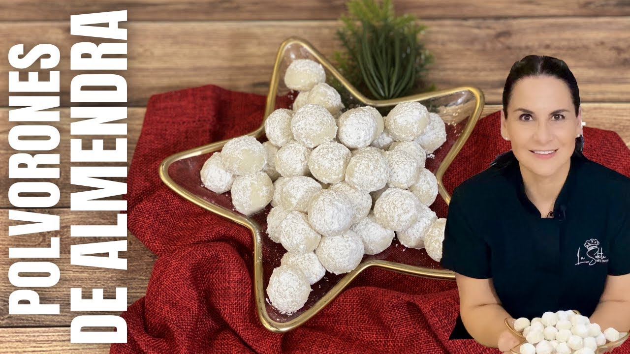 POLVORONES de almendra | Galletas de Navidad  🎄🎅
