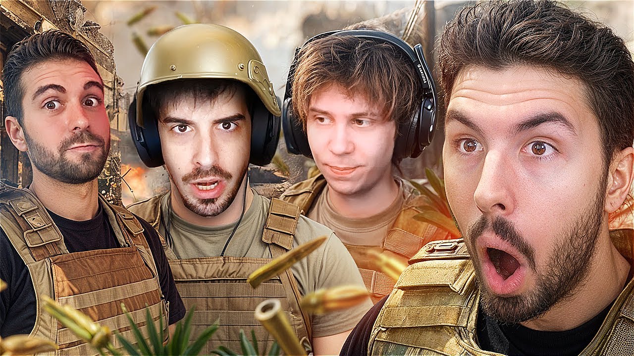 GRATIS modo REDSEC en #Battlefield6 con Rubius, Vegetta y Alexby! @Battlefield #ad