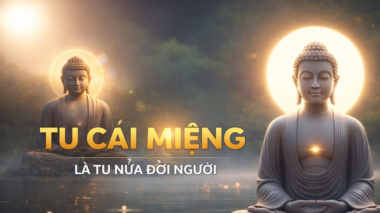 Phật Dạy: Tu Được Cái Miệng Là Cứu Được Cả Đời – Nghe Để Tránh Họa Sát Thân, Phước Lộc Tràn Trề