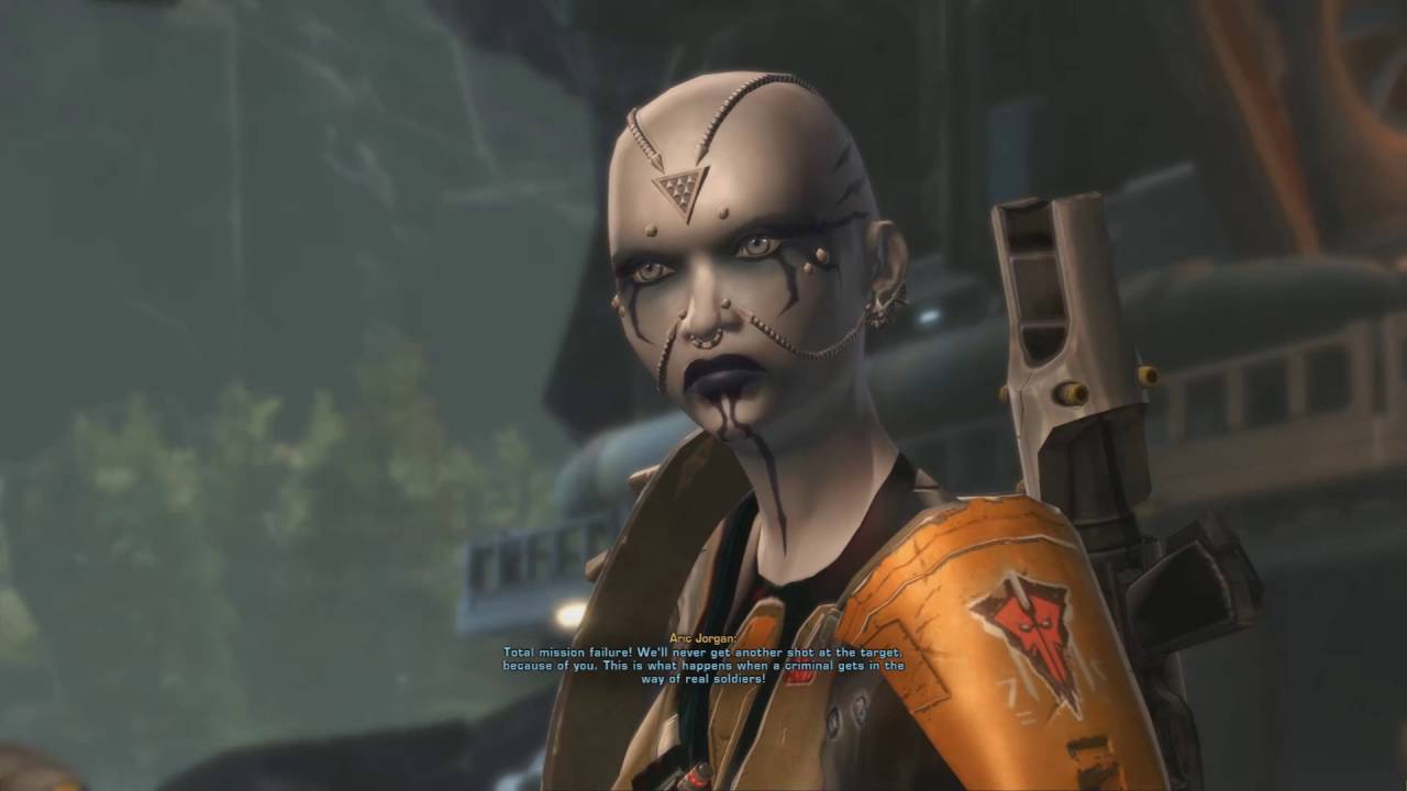 Agent kills his wife, Kaliyo Djannis [SWTOR]