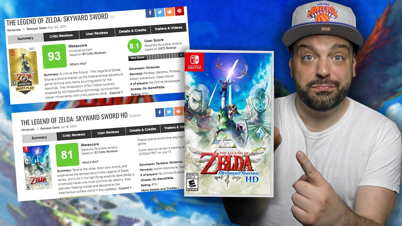 The Critics Are WRONG About Zelda Skyward Sword HD For Switch!