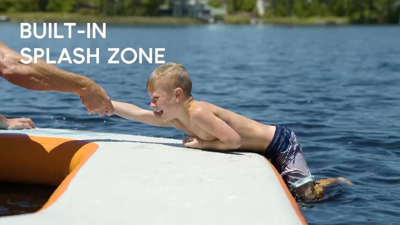 REEF SPLASH  Floating Splash Pool  Heavy-Duty Interior Mesh