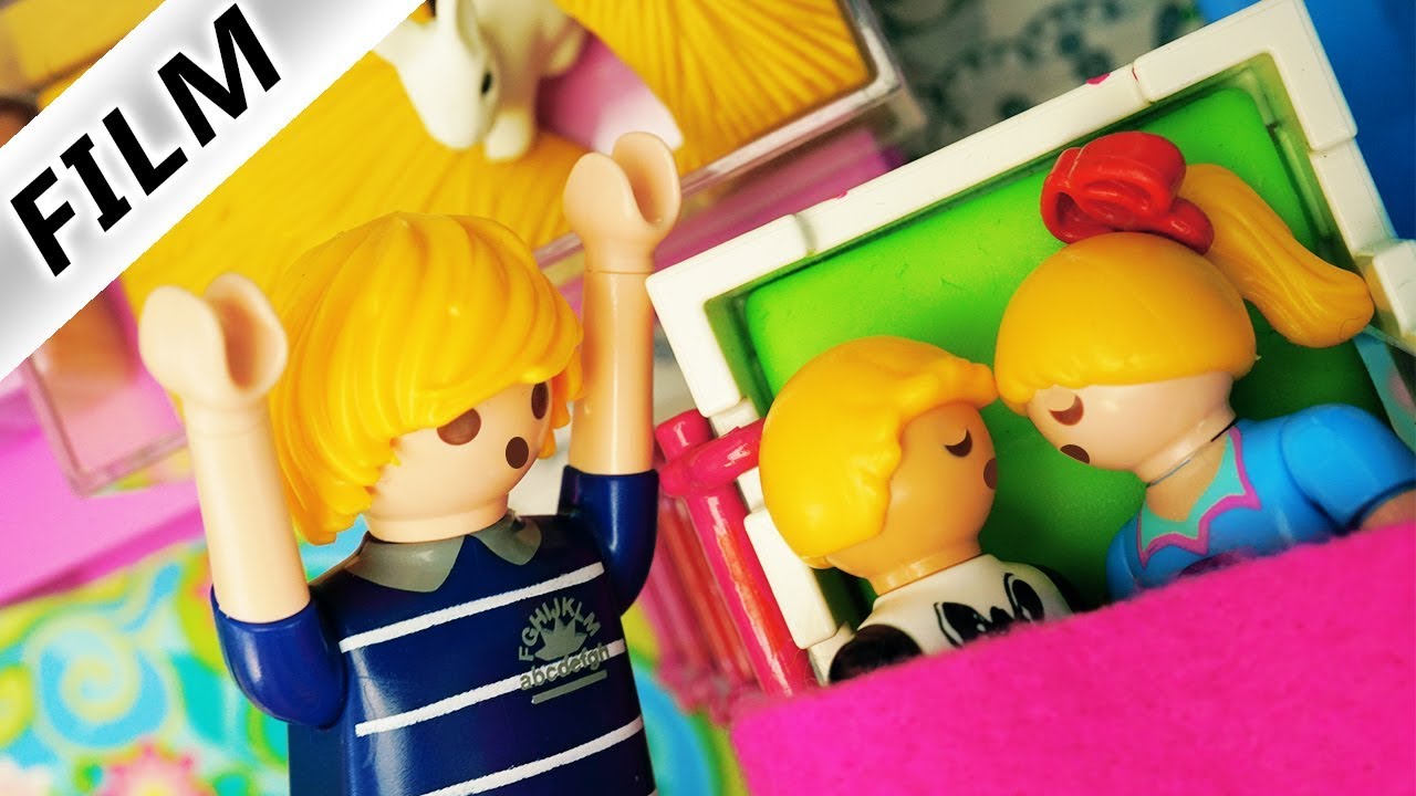 Playmobil Film deutsch PHILLIP SCHLÄFT BEI HANNAH -Wusste Papa nichts davon?Kinderfilm Familie Vogel