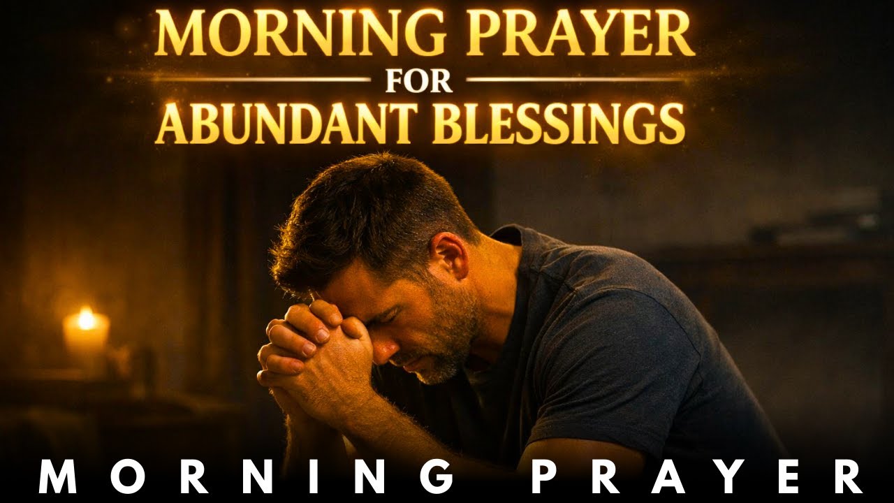 Morning Prayer For Abundant Blessings | Start Your Day With Favor, Provision & Divine Opportunities