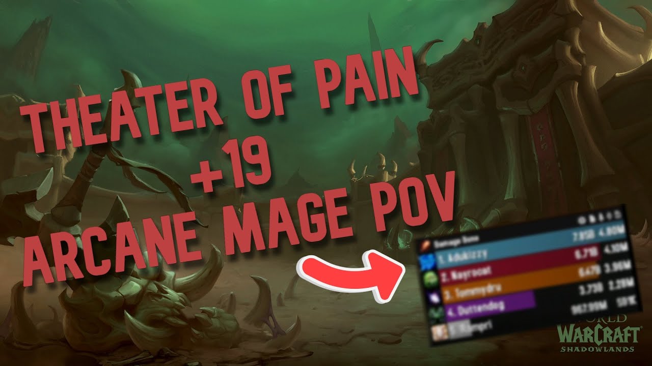 WORLDS FASTEST +19 THEATER OF PAIN ARCANE MAGE POV | TWW S2