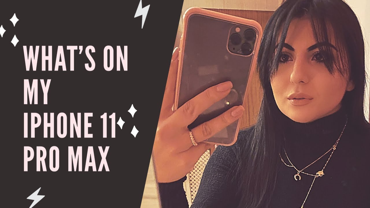 WHAT’S ON MY IPHONE 11 PRO MAX?📱♥️ || Francesca Balsamo