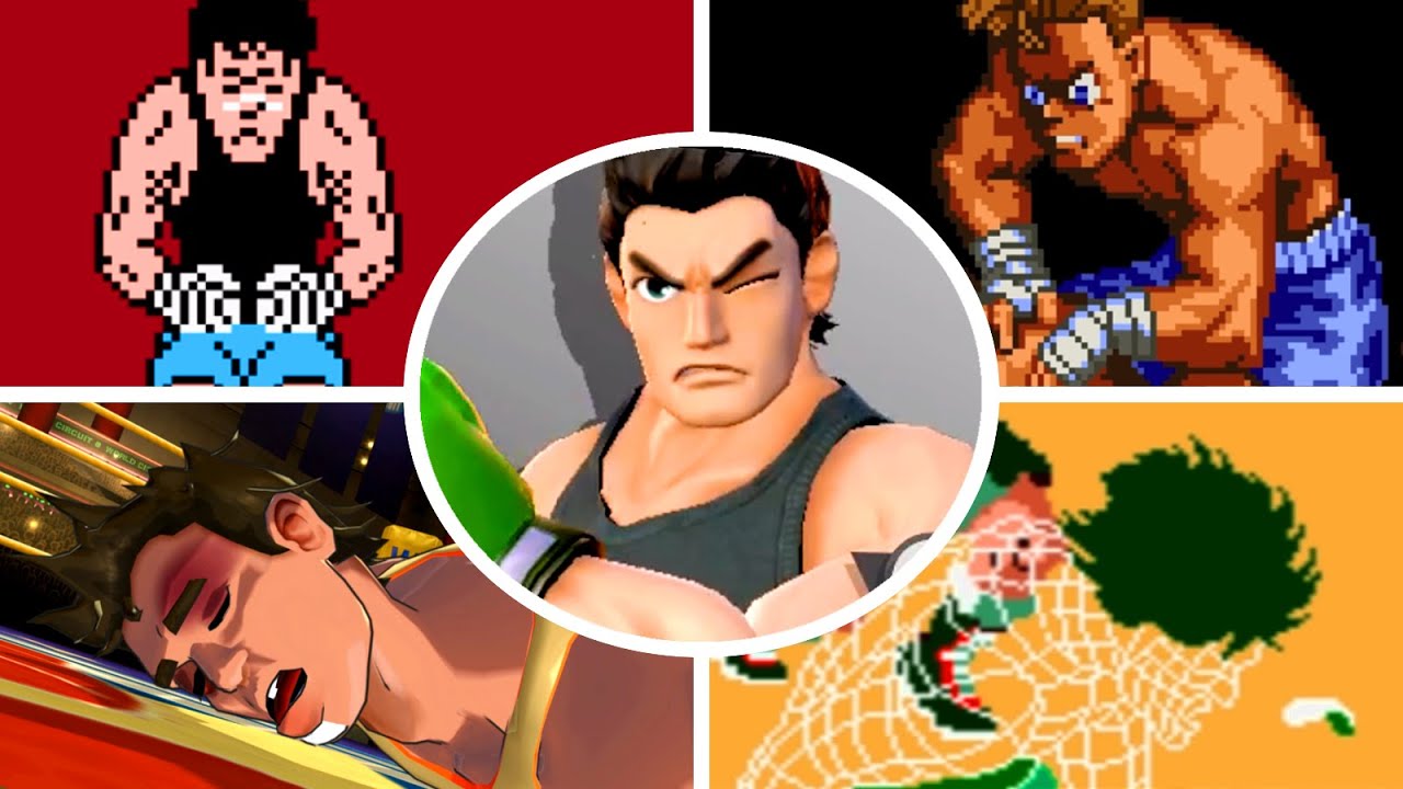 Evolution of Punch-Out / Little Mac Deaths & Game Over Screens (1983 - 2020)