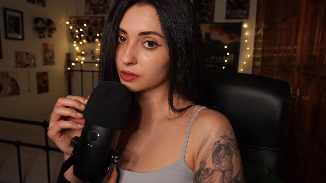 ASMR 🤍 MOUTH SOUNDS intensos muy cerca del micro💋