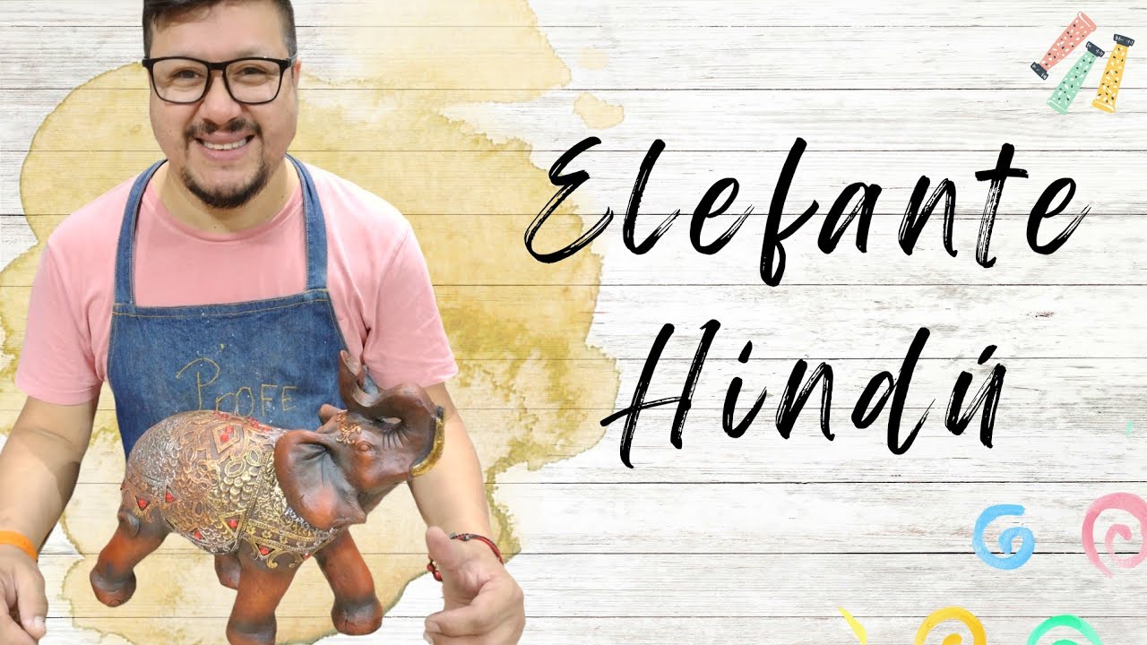 Como pintar Elefante Hindú