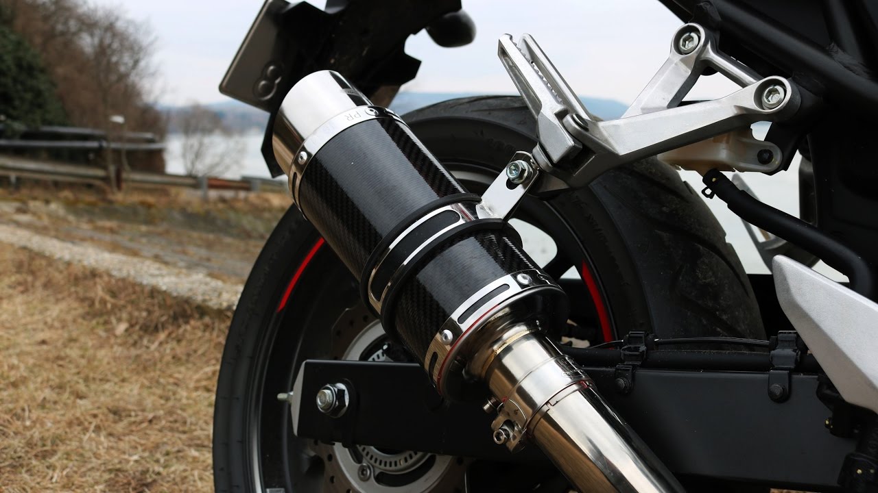 Honda CB500F - Slip-On Exhaust Installation