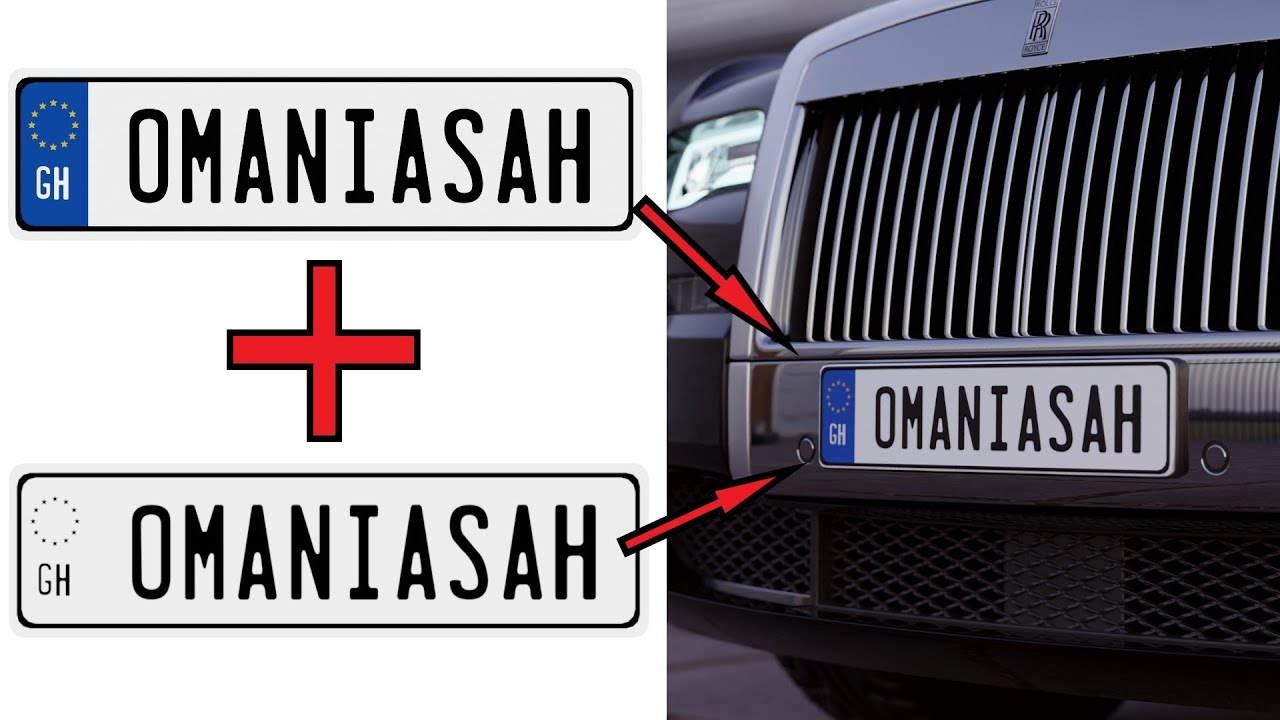 Blender 2.90 License Plate Creation [Bump Map Method]