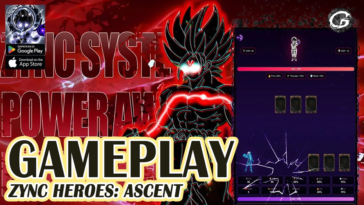 ZYNC Heroes: Ascent Gameplay - Mobile Game (Android)