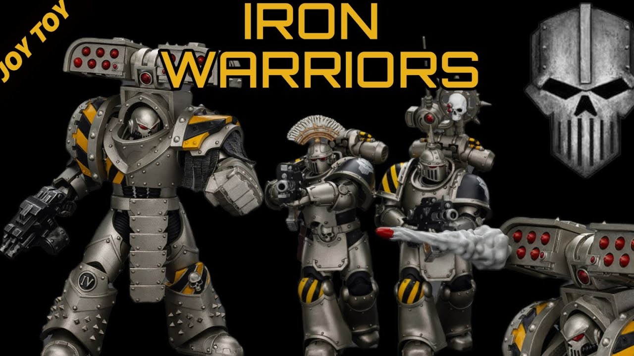 Joytoy News: Iron Warriors | Updated Mk 3 and Terminators | Perturabo