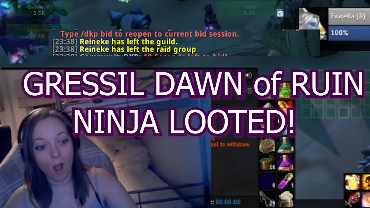 Gressil Ninja Looted!  - Wow Classic