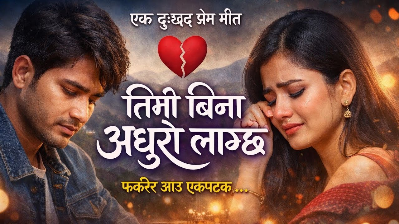 तिमी बिना जिन्दगी अधुरो लाग्छ 💔 | New Nepali Sad Love Song 2026 | Emotional Nepali Song”
