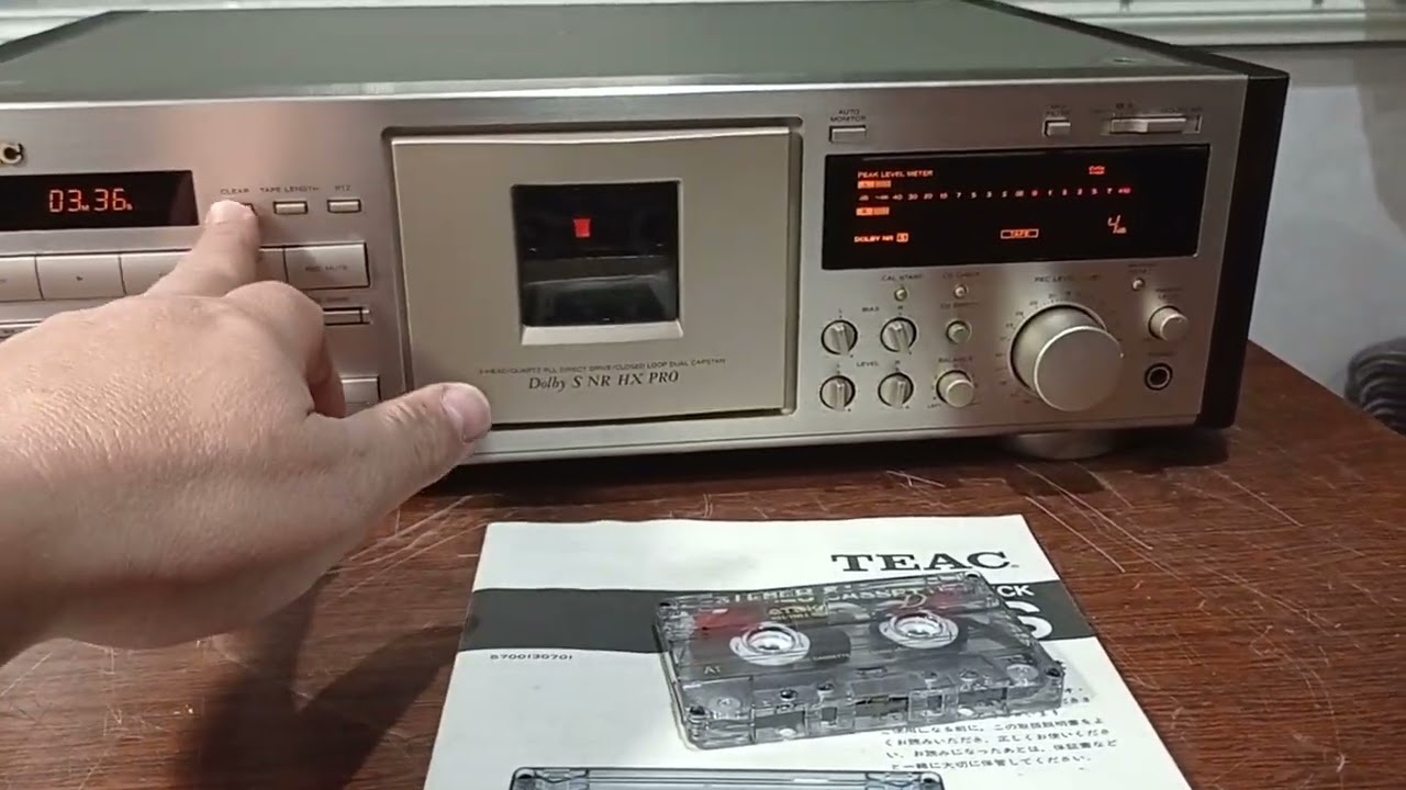 TEAC V-8000S demonstrate 25.09.2022