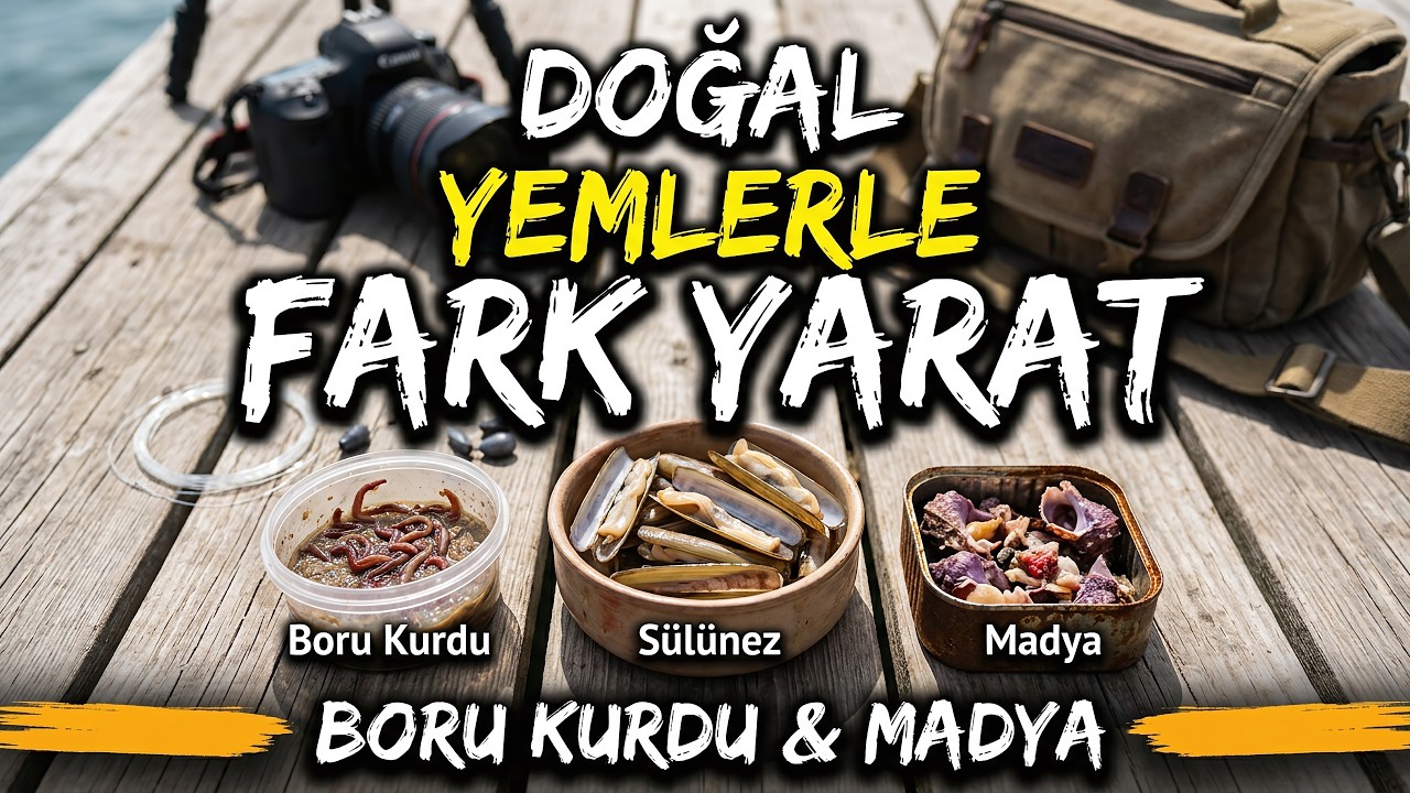 BALIK AVINDA En Etkili Yemler! Balık Yakalama Oranınızı Artırın