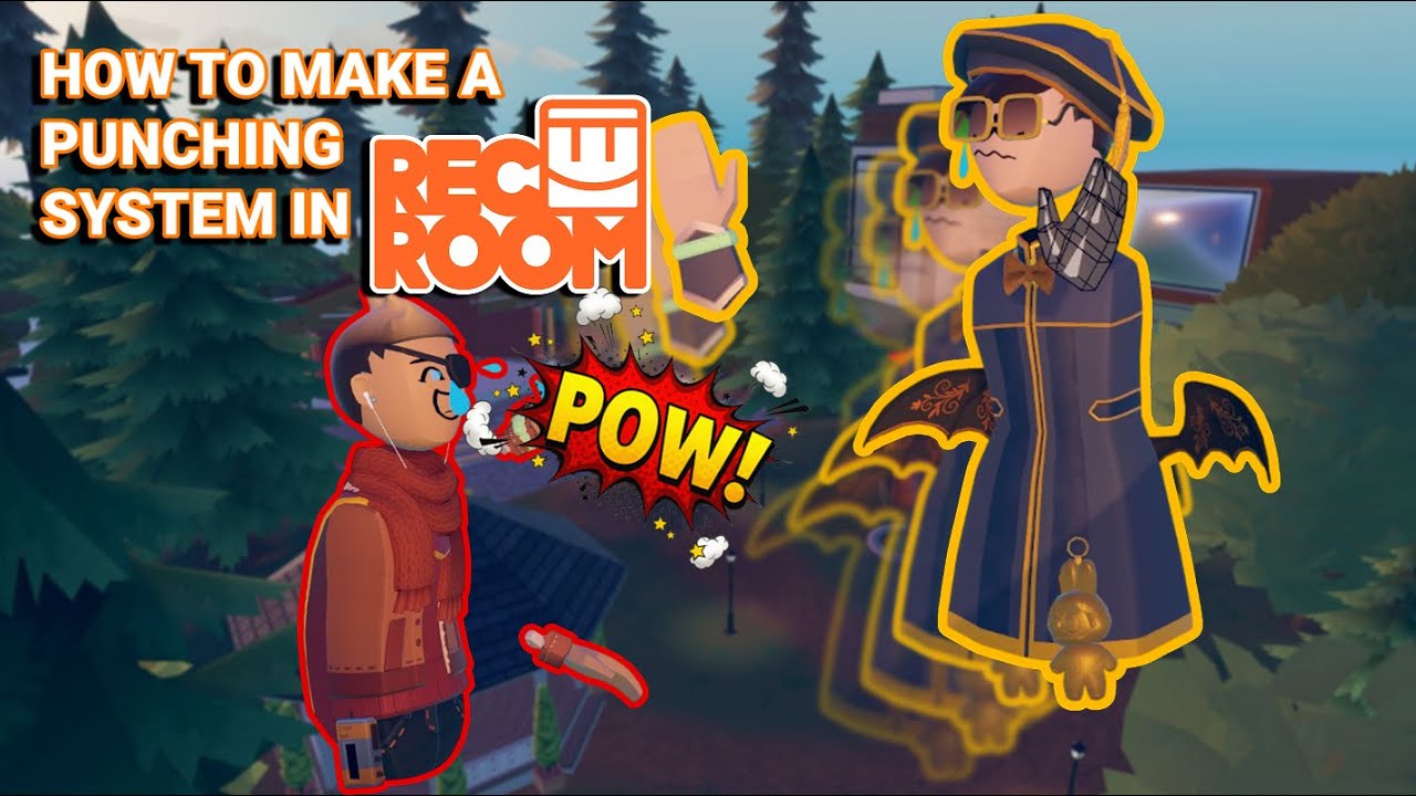 Punching System Tutorial #tutorial #recroom