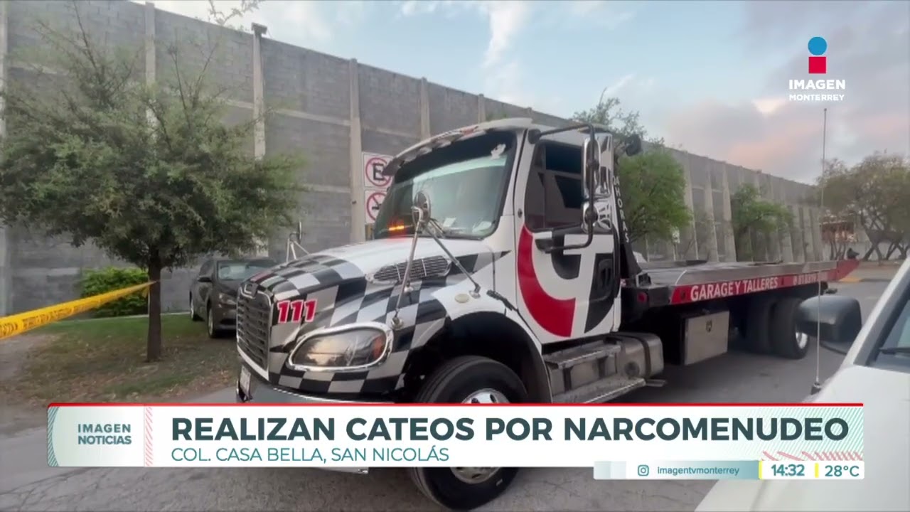 Realizan cateos por narcomenudeo en San Nicolás y Escobedo | Noticias MTY segunda emisión
