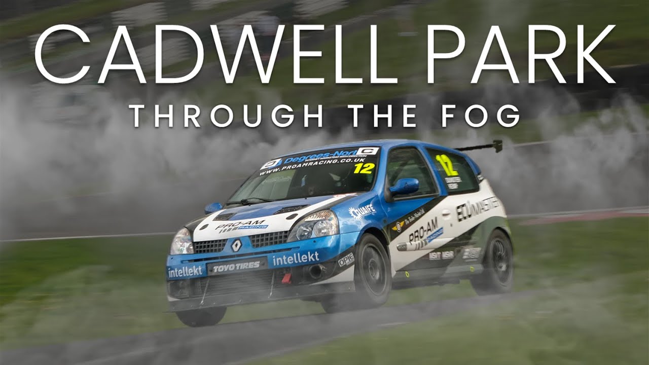 Cadwell Park like you've NEVER seen it! A lap through the Fog
