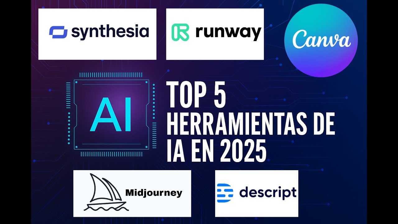 TOP 5 HERRAMIENTAS DE IA EN 2025