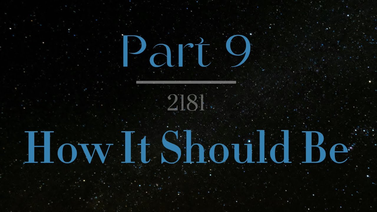 TREQ: Ch1 P9 - How It Should Be