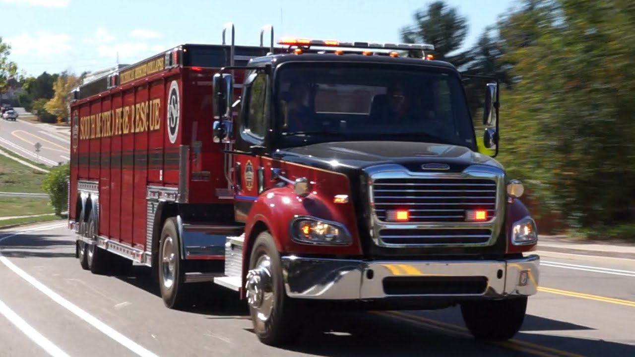 *Rare* South Metro Fire Rescue Tower 45 Collapse 45 And Medic 34 Responding
