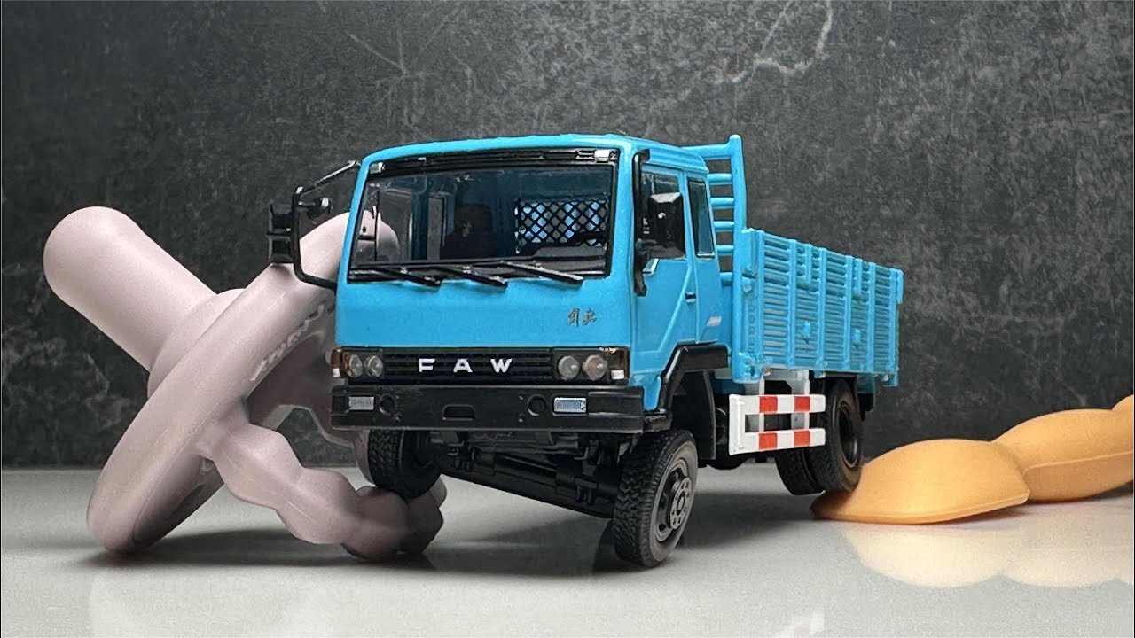 BEST SUSPENSION IN 64 SCALE DIECAST! Xcartoys FAW Cargo Truck Review