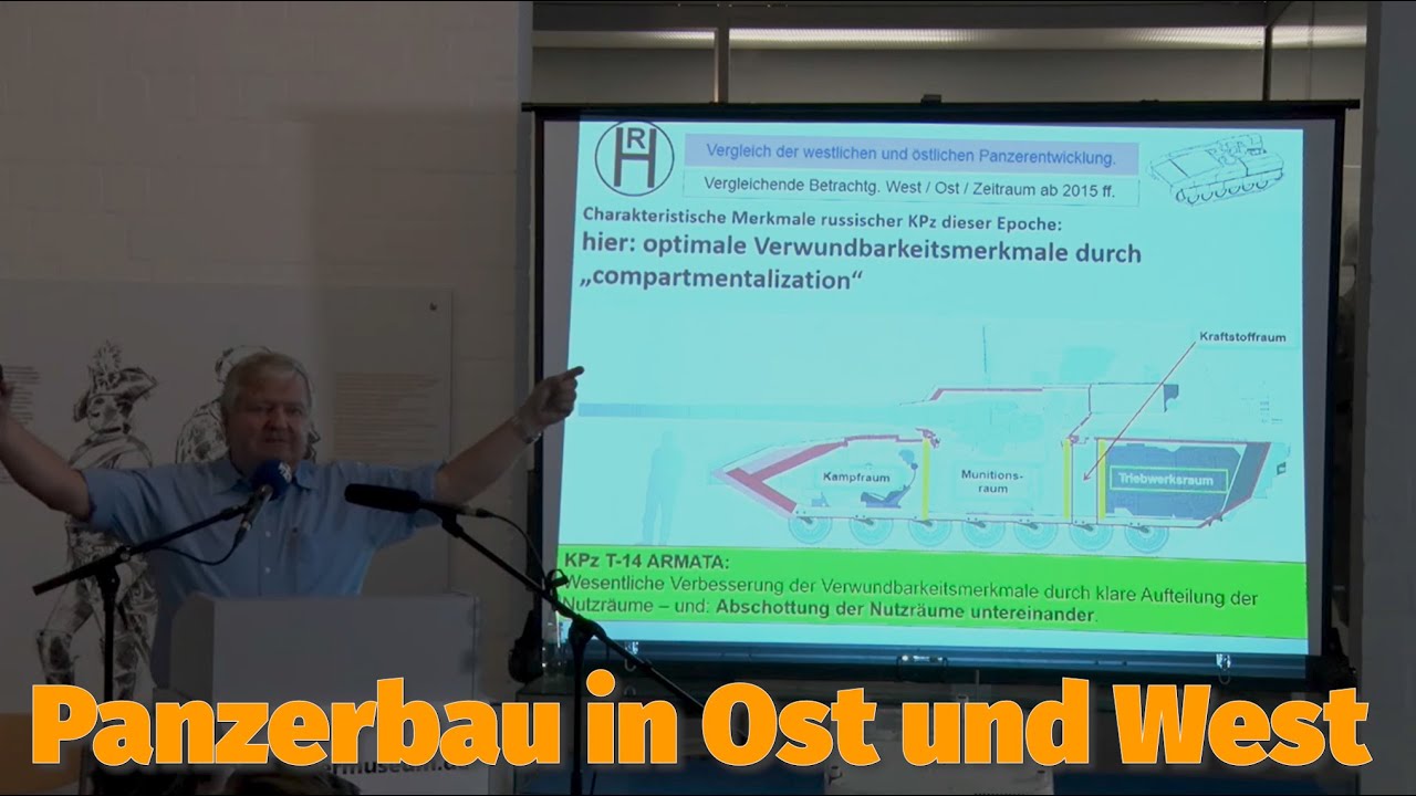 Dipl.-Ing. Rolf Hilmes: Westliche und östliche Panzerentwicklung im Kalten Krieg