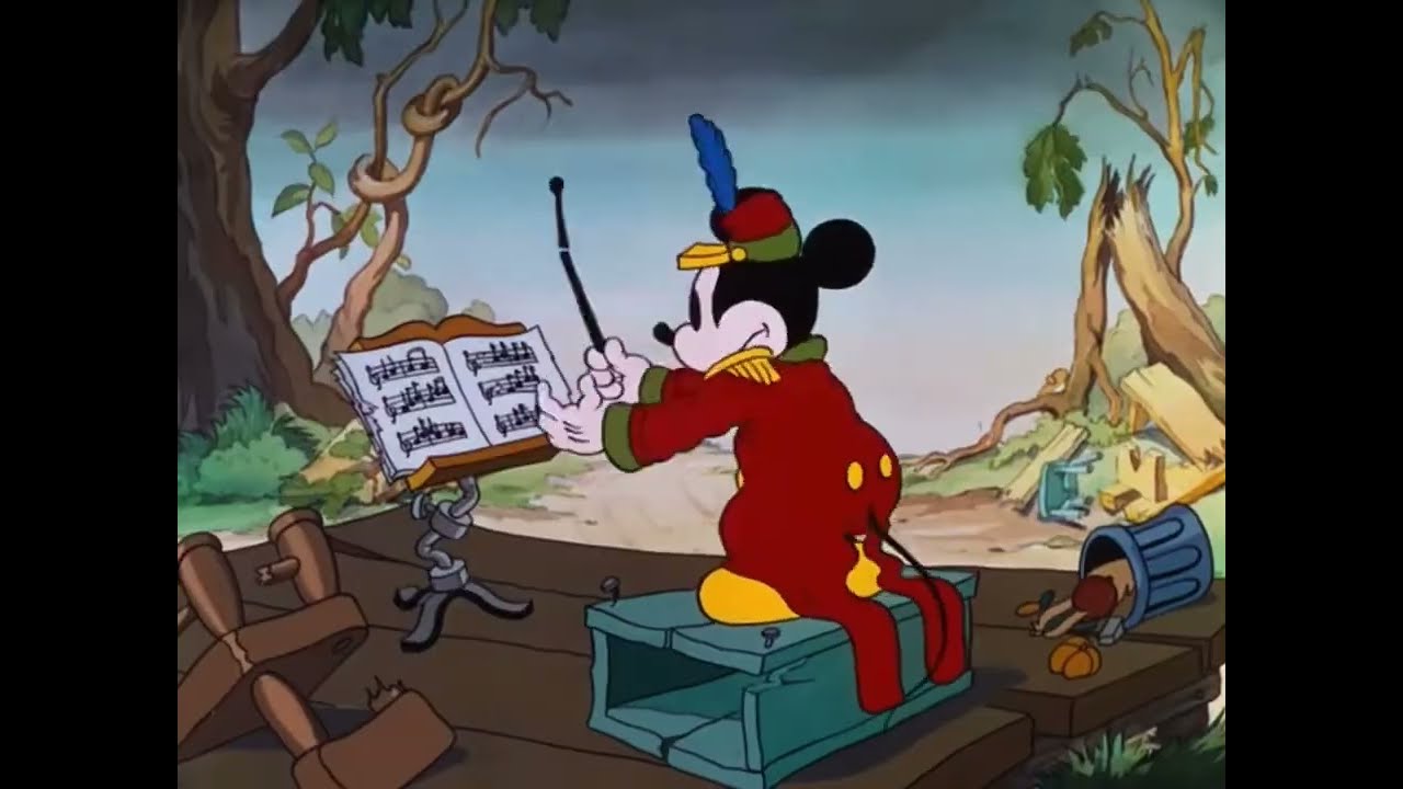 Mickey Mouse Band Concert Tornado in Reverse!