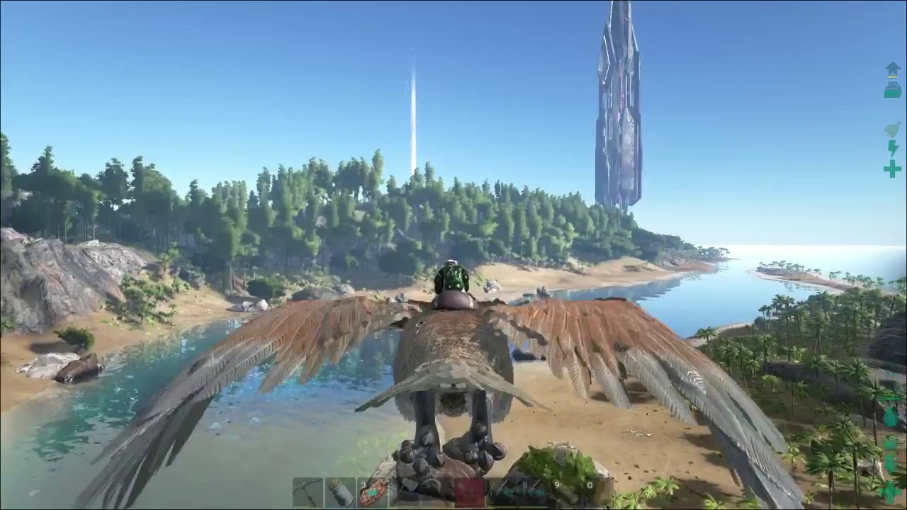 Ark: Survival evolved - Soloing the Ark - Ep16, Volcano metal base and Ankylo taming.