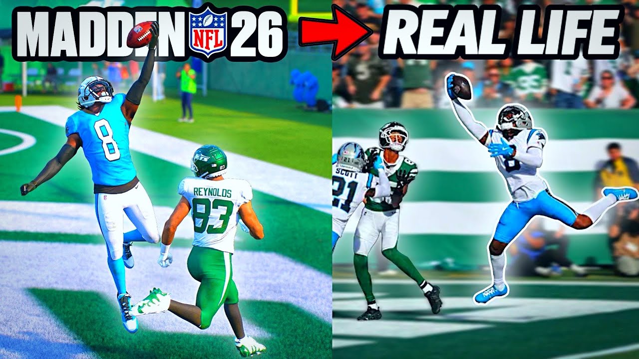 I Recreated TOP PLAYS From NFL Week 7 in Madden 26!