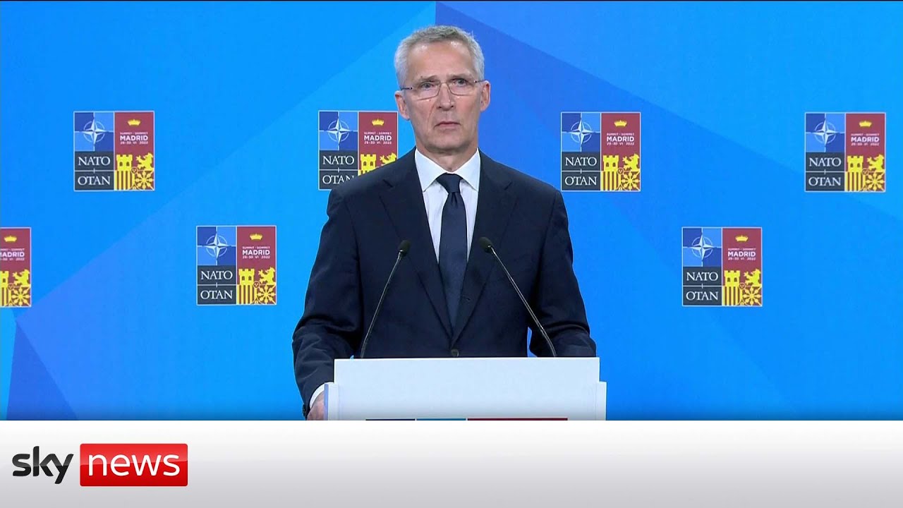 In full: NATO Secretary General Jens Stoltenberg holds news conference