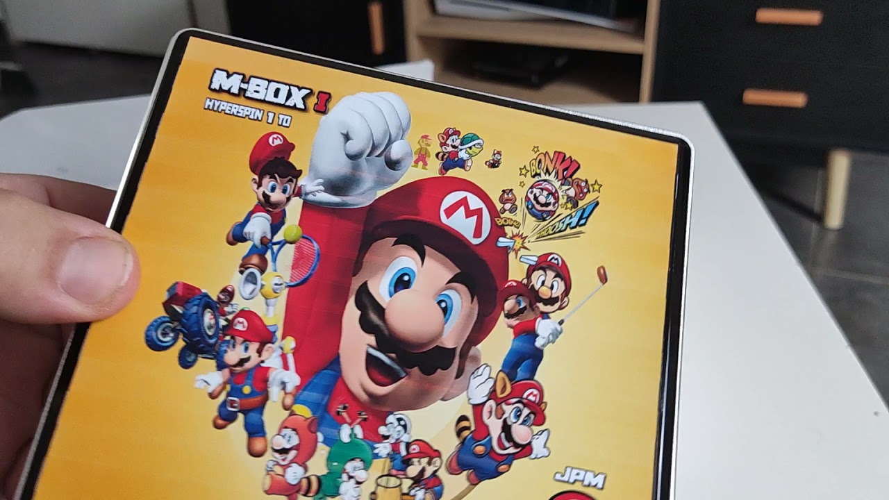 unboxing console M-box 1 de chez jpm games