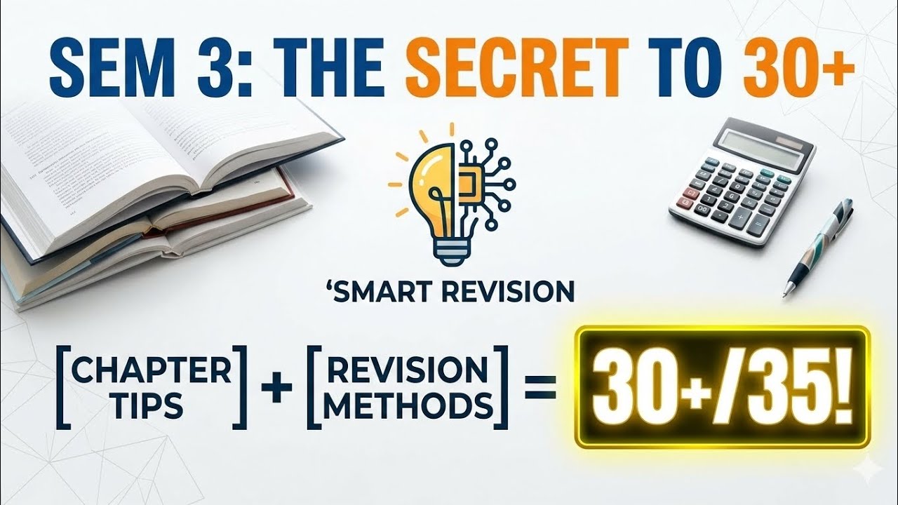 Watch this video to score much more in semester 3(for new class 12 sem3 students)