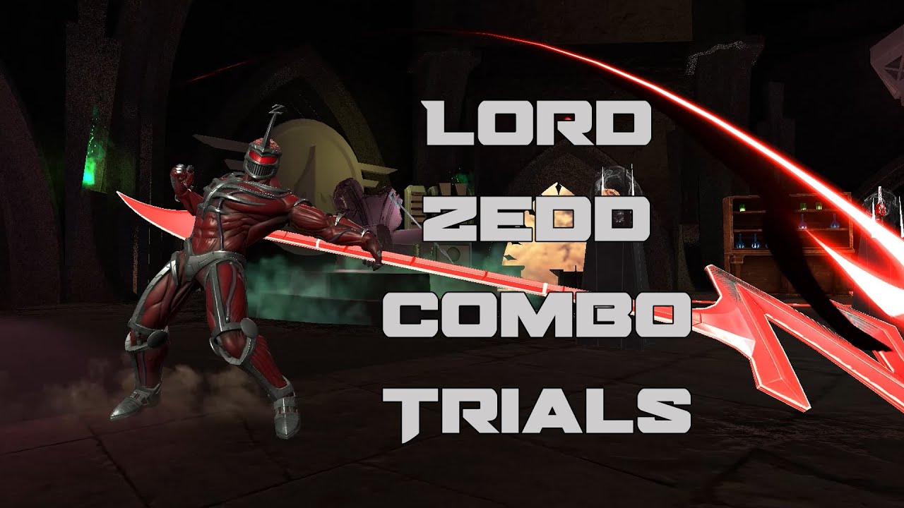 Lord Zedd Combo Trials - Power Rangers: Battle for the Grid (Grimbahack)