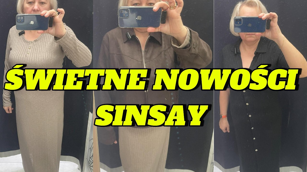 SINSAY MIERZYMY SUPER NOWOŚCI DAMSKIE🌸 SUKIENKI KURTECZKI DUŻE ROZMIARY FAJNE CENY