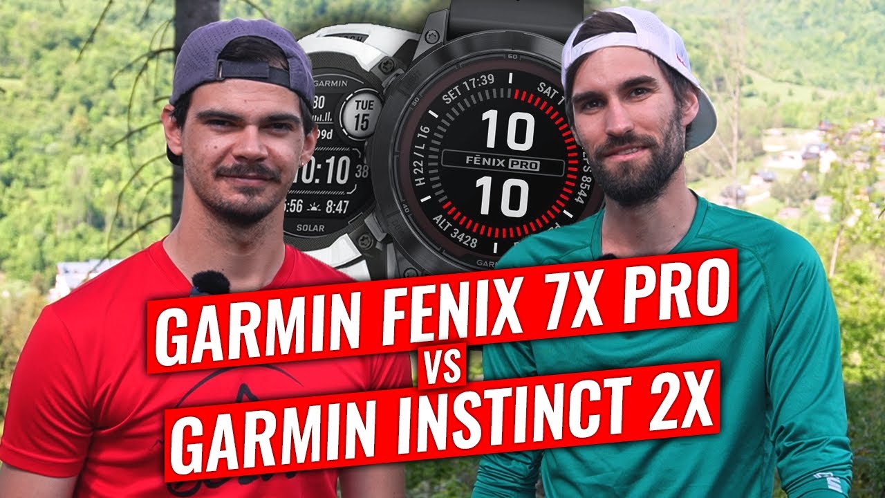 SOUBOJ: Garmin Instinct 2X vs. Fenix 7X PRO