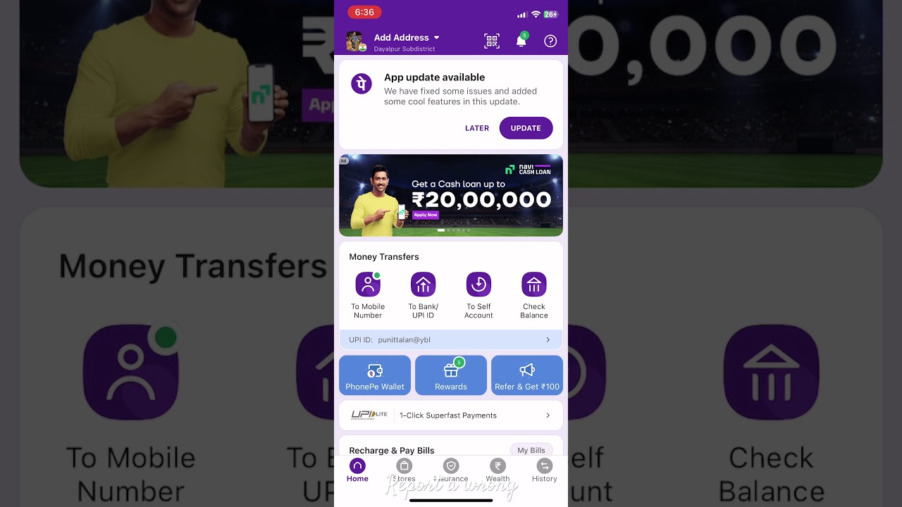 How to report a wrong /fraud transaction with phone pay
