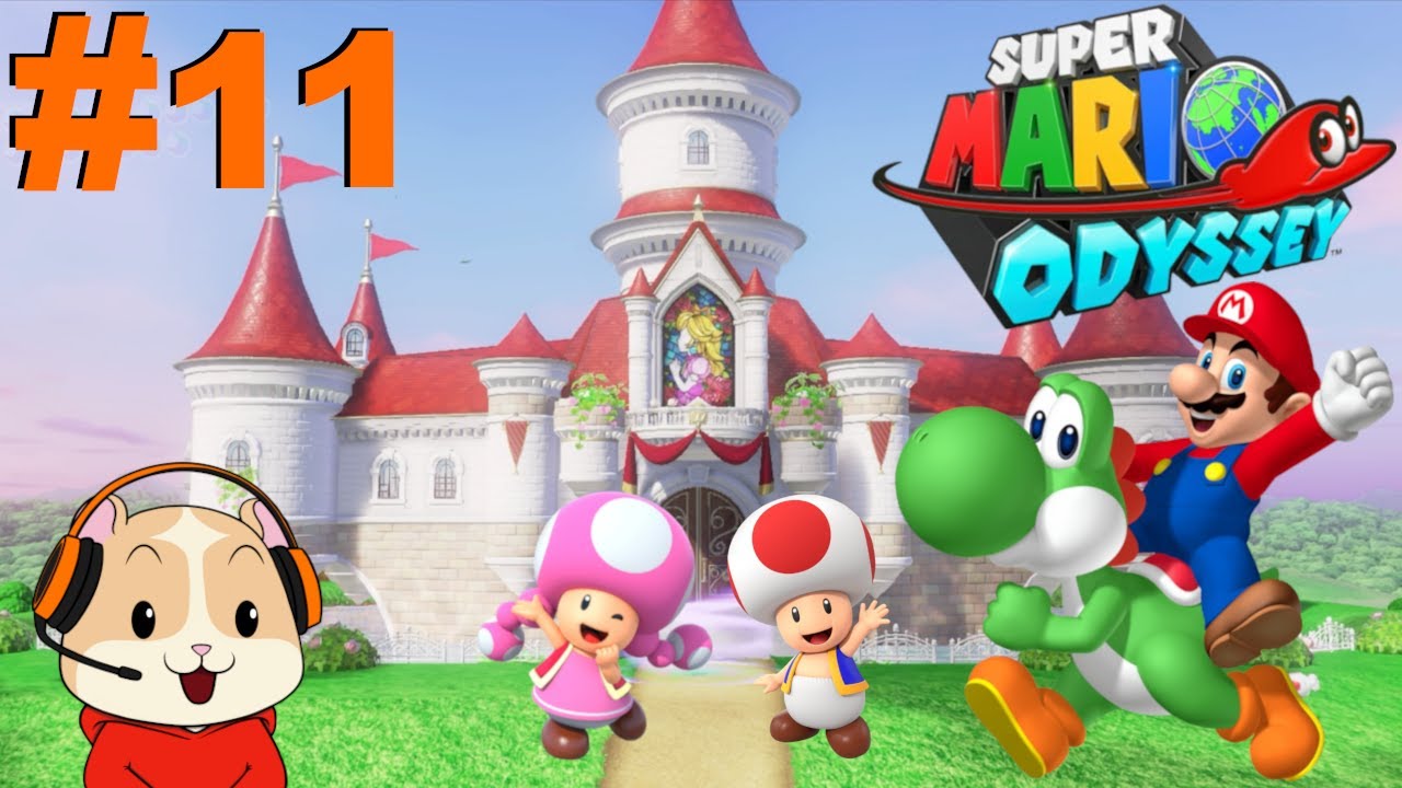 Stars, Yoshi and Princess Peach's Palace! Ham Star Plays Super Mario Odyssey Part 11!