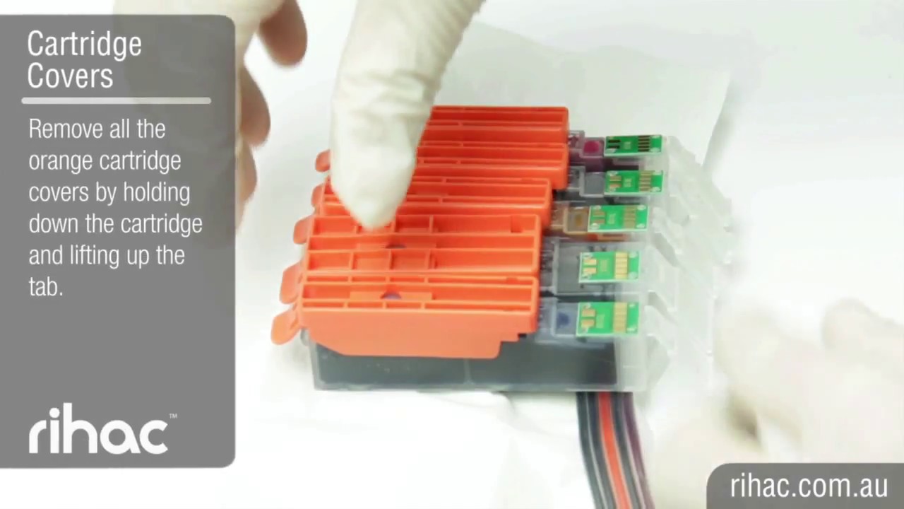 Rihac Inklink Installation Tutorial for Canon IP7260 Printer