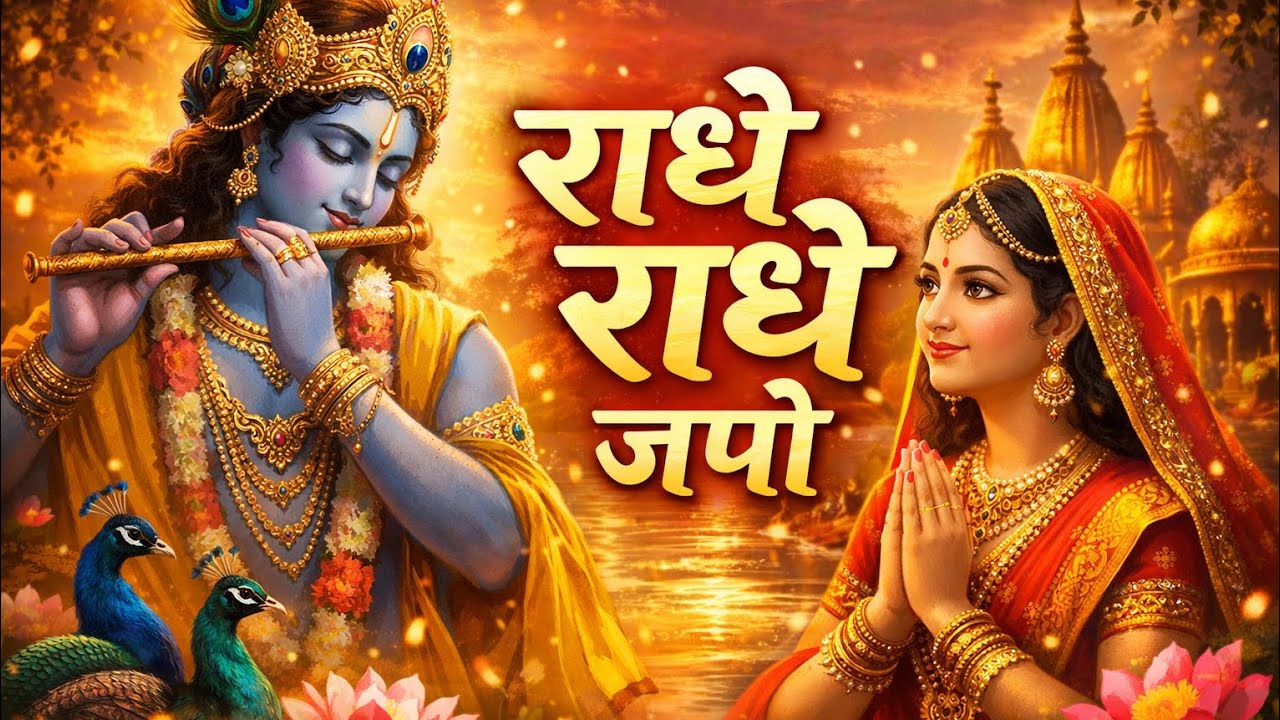 राधे राधे जपो | #radhyradhy #राधराधे जपो #कृष्णा
